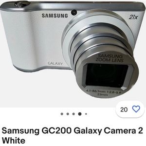 Beautiful Samsung galaxy camera.